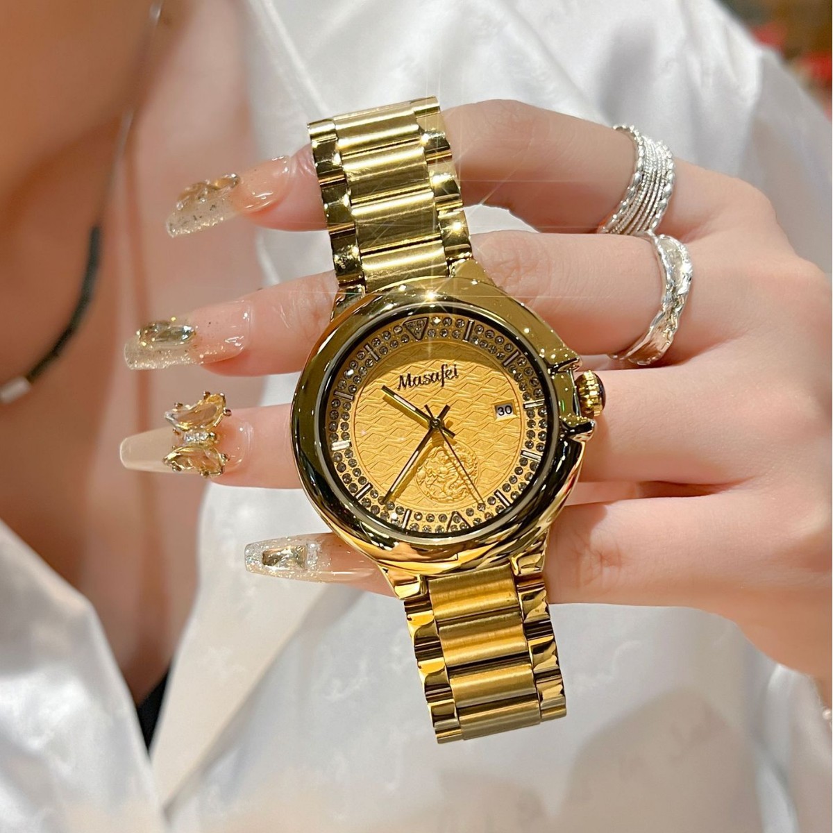 New Golden Dragon Balloon Watch Men's Same Section Shake Voice Fast Hand Live Explosions Factory Wholesale Outlet