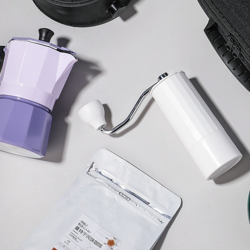 Hand-cranked coffee machine bean grinder stainless steel five-star grinding core coffee bean grinder thickness adjustable hand grinder manufacturer