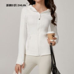 跨境欧美外贸女装健身运动lulu瑜伽服外套上衣秋冬瑜伽服外套女秋