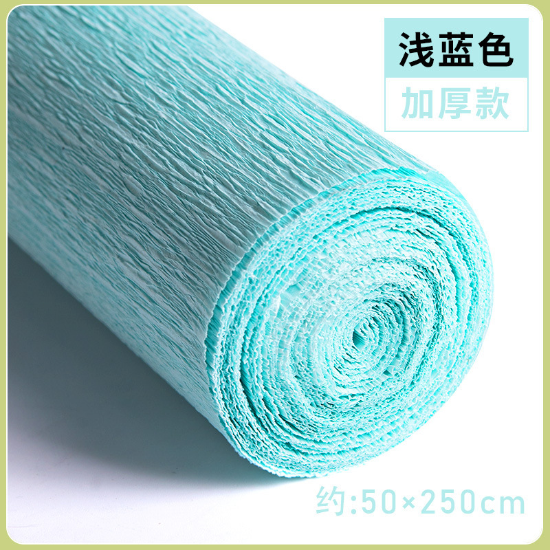 厚い色のしわの紙の手作りの花のDIYの製作材料の巻きのしわの紙の手作りのバラのしわの紙|undefined