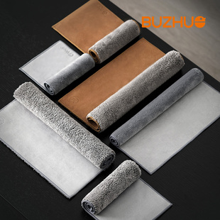 ∈Thickened Tea Towel Cloth, Absorbent Long Tea Cloth, Tea Table Rag, Kung Fu Tea Set Accessories, Tea Towel, Tea Ceremony Accessories