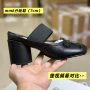 苹果高跟芭蕾舞m6半拖鞋