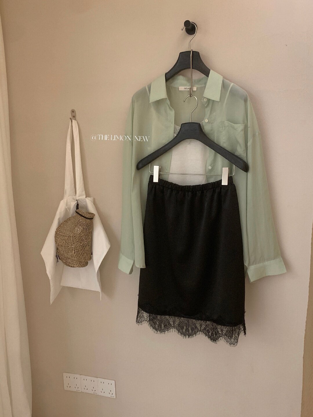 Áo sơ mi nữ tay dài chất liệu tencel phong cách lười biếng ấm áp — Vàng nhạt, xanh lam, Xanh lá cây nhạtcolor, màu hồng chi tiết 60