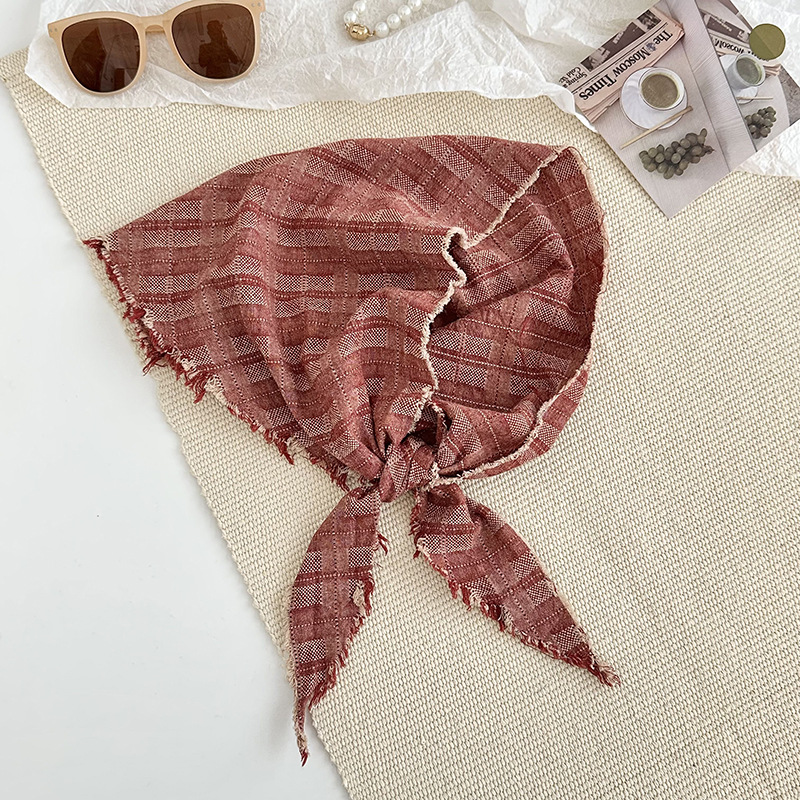 Buñuelo de seda de alto nivel nuevo cuello buñuelo cuadrado buñuelo correa de cabello para el cabello más utilizado buñuelo de cintura buñuelo doblado para usar