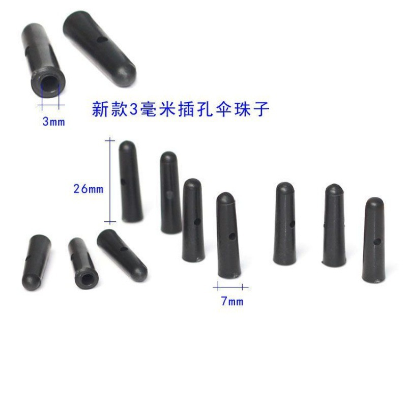 Mayorista rainballs paraguas de metal cuentas de cola de mango largo cuentas de paraguas paraguas de sol piezas de reparación de paraguas accesorios paraguas