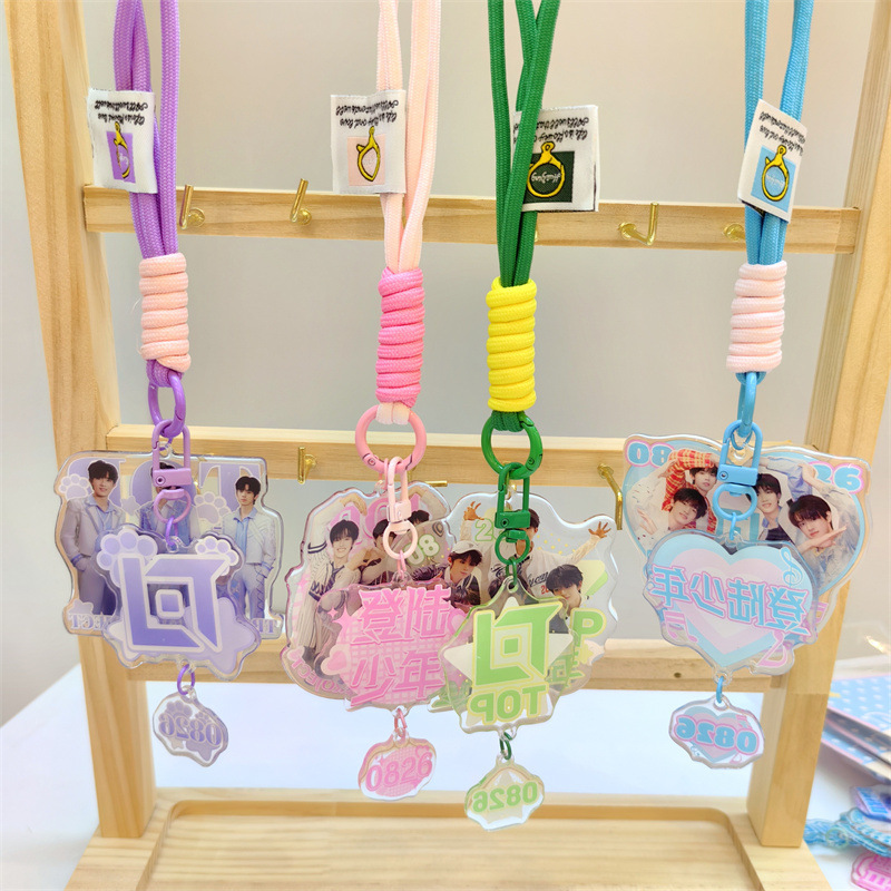 ホットスターアクリルキーホルダーペンダントエポキシアクリルストラップ学生バッグペンダントギフト卸売|undefined