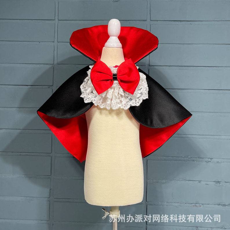 宠物万圣节吸血鬼披风cosplay猫咪斗篷披风衣服狗狗披风