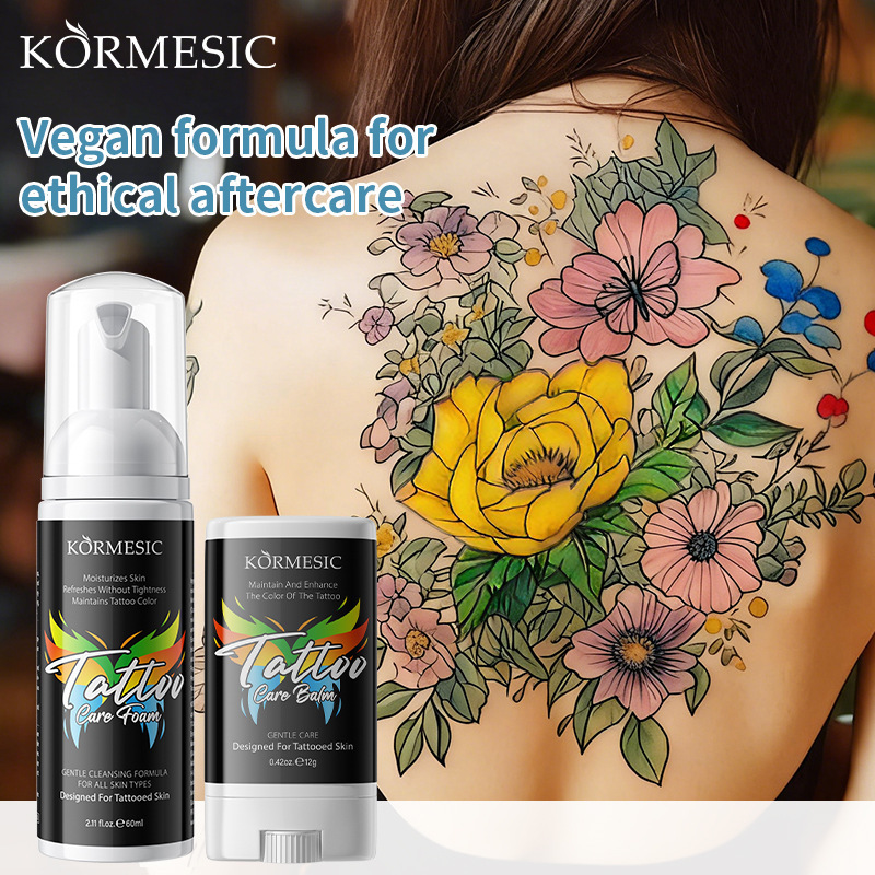 Kormesic Full English Packaging Tattoo Care Series Body Care Cross-Border Export Manufacturers Spot Wholesale