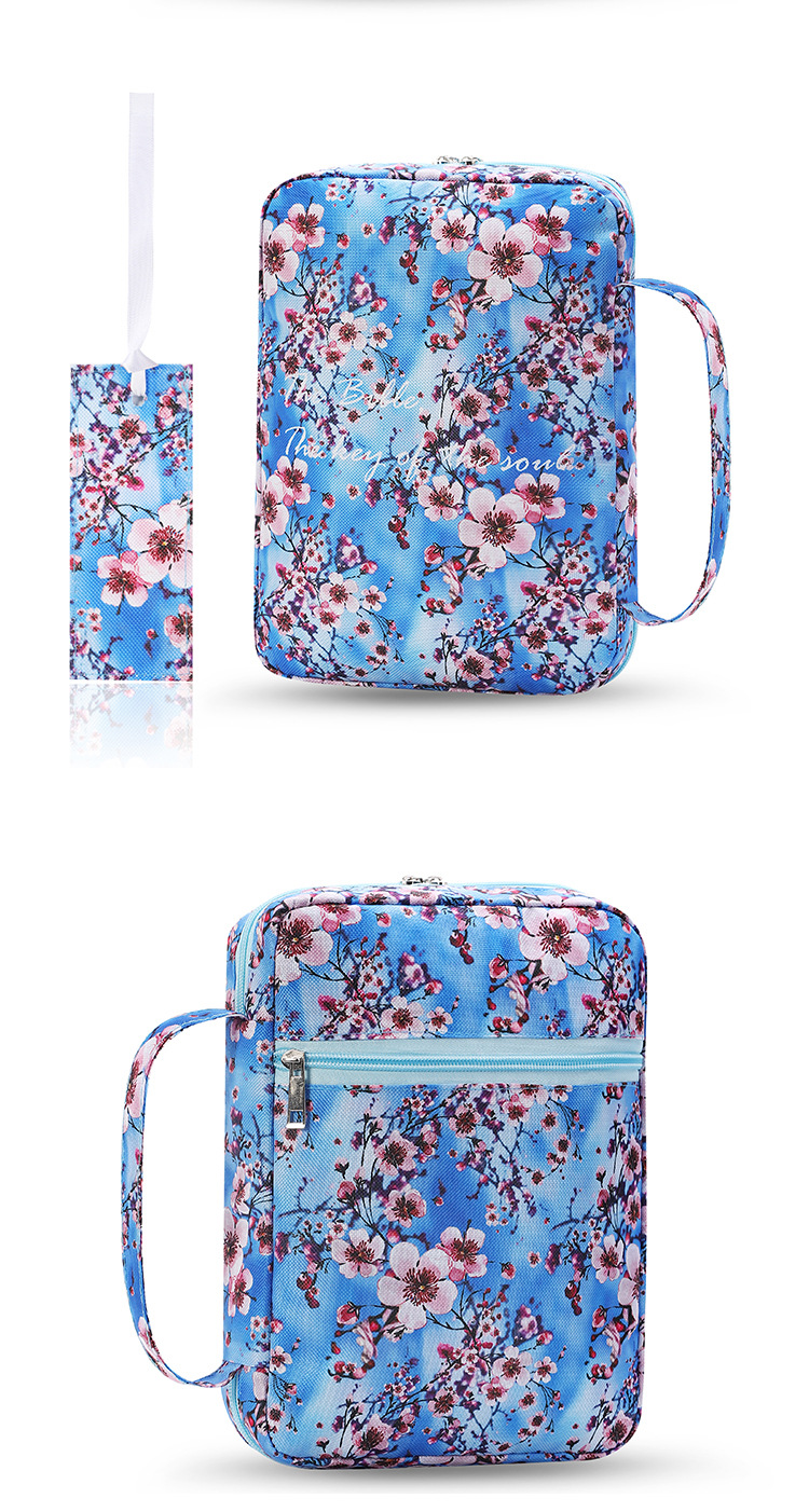 Aufbewahrungstasche Aufbewahrungsbeutel Bedruckte Handtasche Multifunktionale kleine Tasche Schutzhülle für Buch Kosmetiktasche_voghion.com