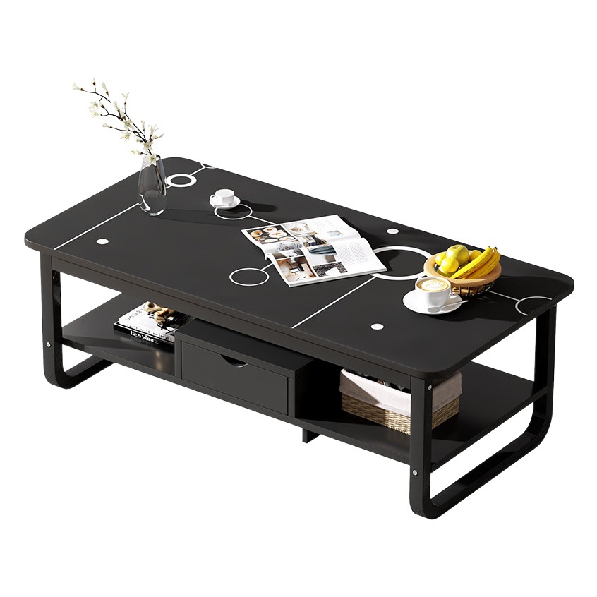 Mesa de café hogar sala de estar minimalista pequeña mesa de té simple pequeño apartamento moderno minimalista balcón sofá lado Luz de lujo mesa pequeña