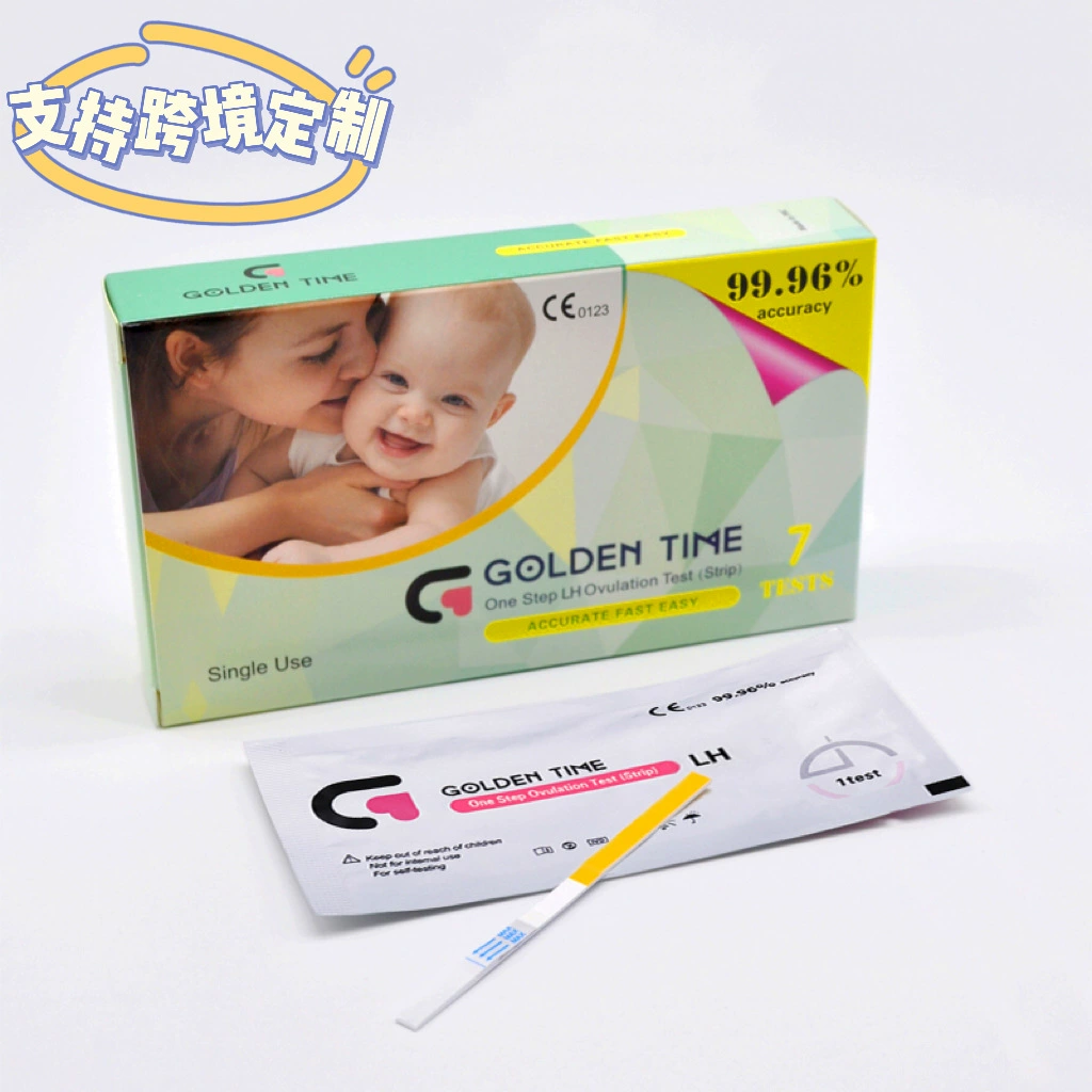 Тест-полоски для определения ранней беременности и овуляции Golden Time, высокоточные, прямые поставки с завода, 7 шт./упаковка