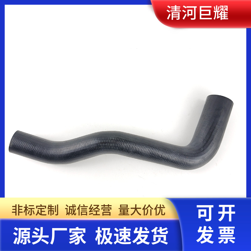 适配于拉达2108-8101204发动机散热器胶管耐高温高压全胶硅橡胶管