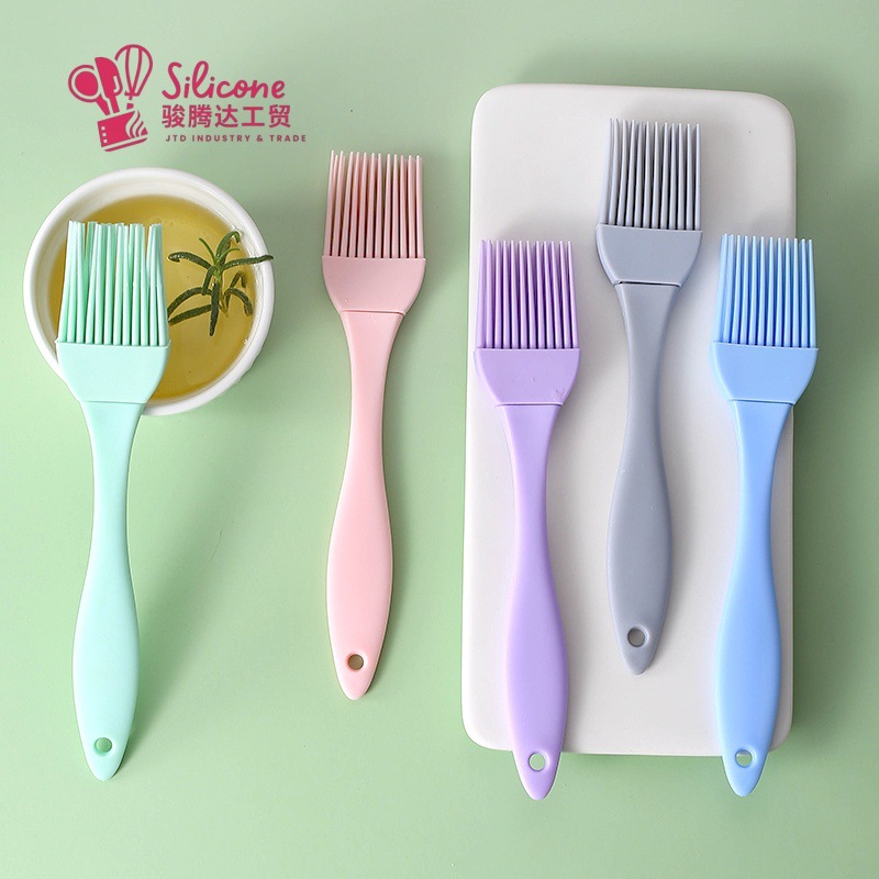 Silicone Oil Brush Food Grade Silicone Brush Baking Tool Small Brush Household Oil Brush Barbecue Oil Brush Ready Stock