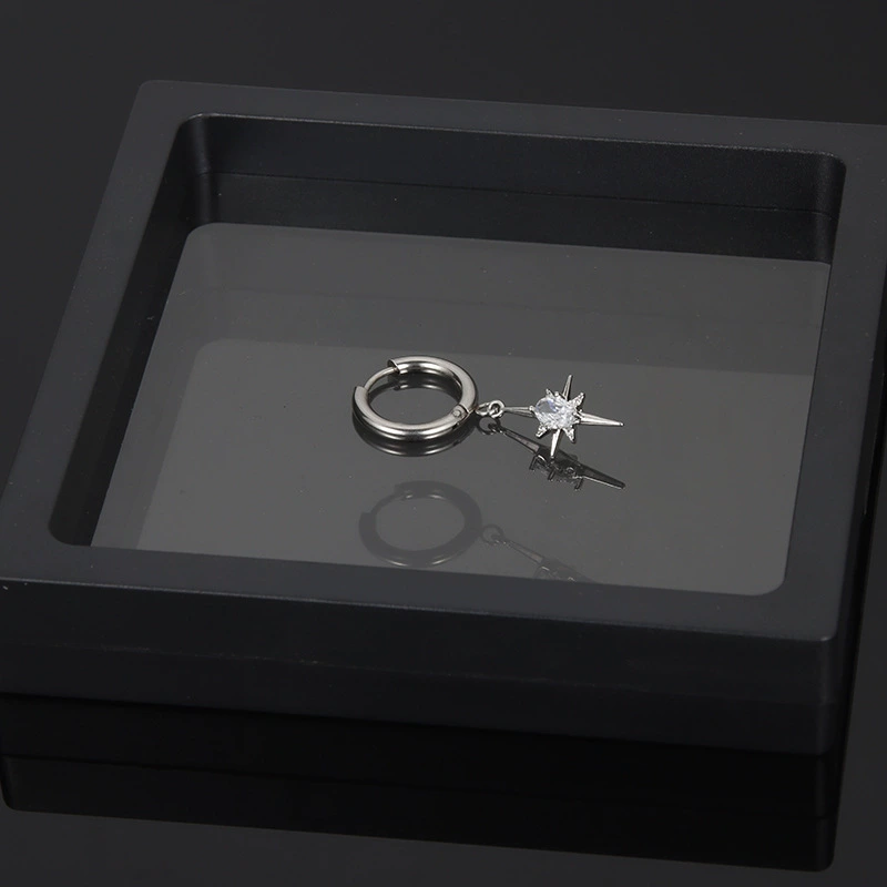 Brand earrings stainless steel