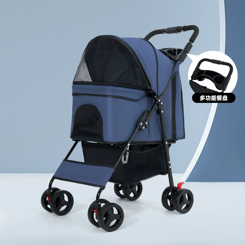 Коляска для животных Mocalili Pet Stroller Dog Go-Out, складная отсоединяемая переноска для собаки, сумка-коробка для собаки, детская подача для питомца