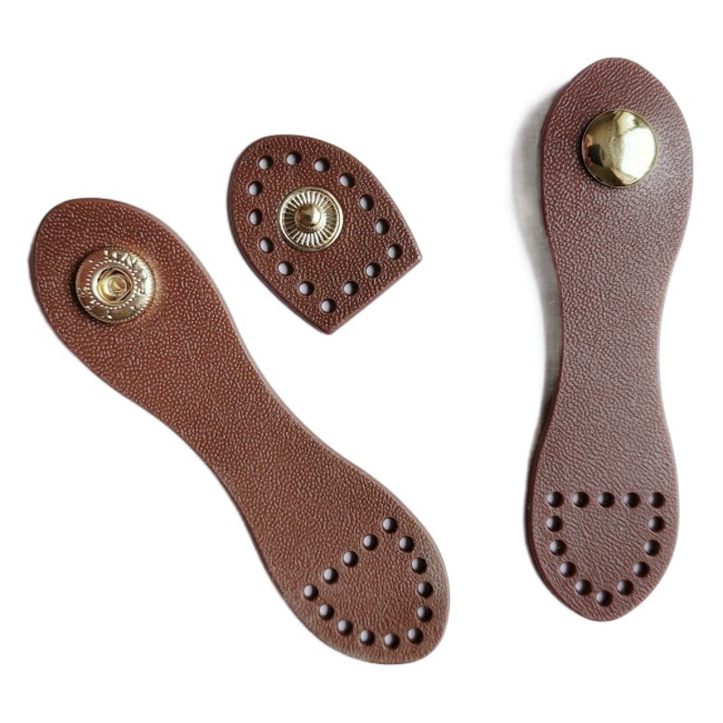 Сумка ручной работы «сделай сам», мягкая пластиковая кнопка, имитация кожи, пряжка для сумки, складная кнопка, сшитая вручную сумка, аксессуары для сумки