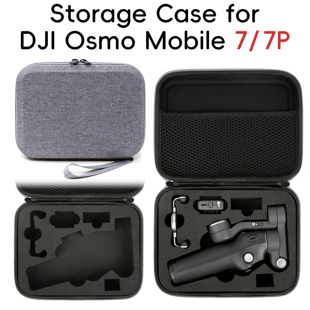 [Nuevo producto] para DJI Osmo Mobile 7 bolsa de almacenamiento DJI OM 7P Caja de estabilizador de mano