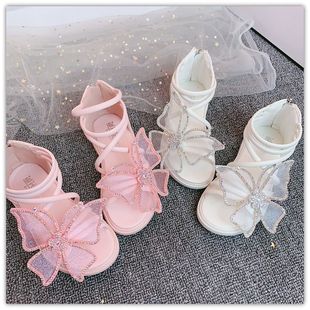Girls Sandals 2021 New Fashion Summer Korean Style Baby Primary School Princess Middle and Large Children Children Girls Internet Celebrities