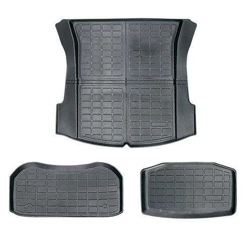 Suitable for Tesla modelY3 trunk mat modely front and rear trunk mat Ya artifact modification accessories