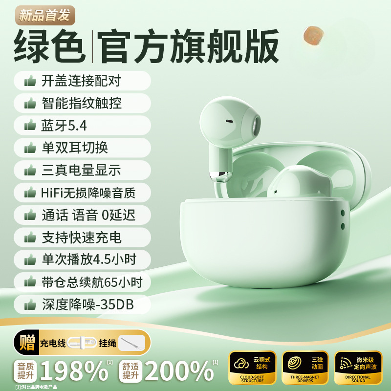 原装蓝牙耳机真无线入耳式降噪运动听歌游戏超长续航2025新款批发|undefined