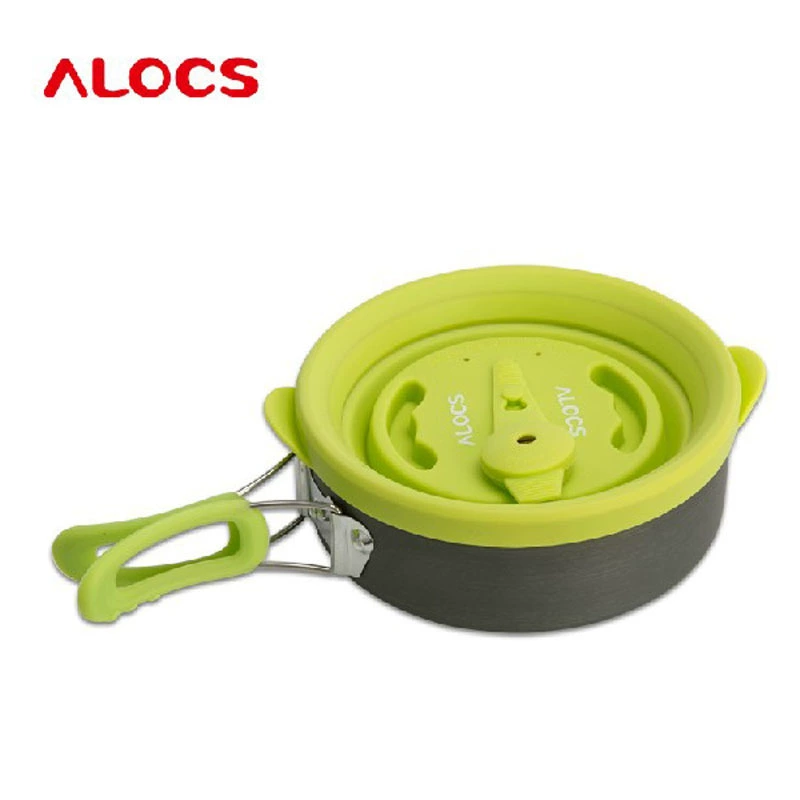 Lok Многофункциональный чайник с волшебной флейтой Силиконовая крышка Свисток на открытом воздухе Кемпинг Пикник Сковорода CW-K05