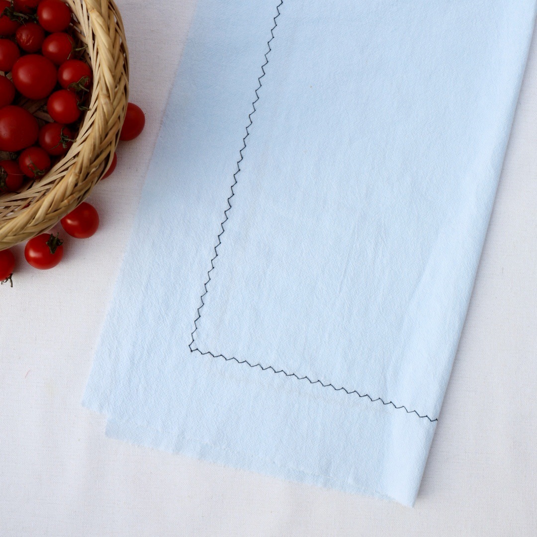 Servilleta lisa Algodón lavado Paño de boca de algodón puro Almohadilla de encaje Almohadilla de mesa Fondo de tiro gourmet Almohadilla de cocina transfronteriza Tela de servilleta