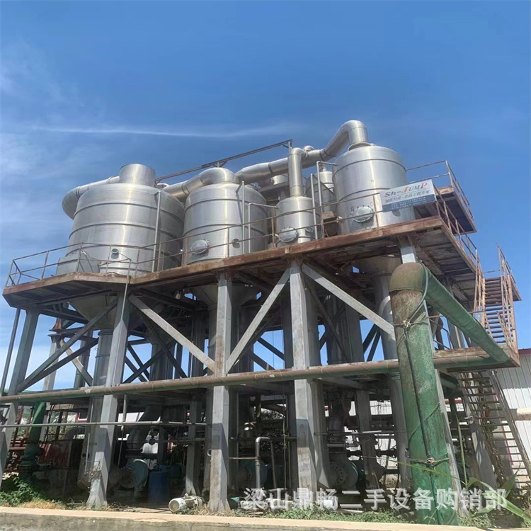 长期出售不锈钢蒸发器 10吨降膜蒸发器强行循环蒸发器MVR蒸发器