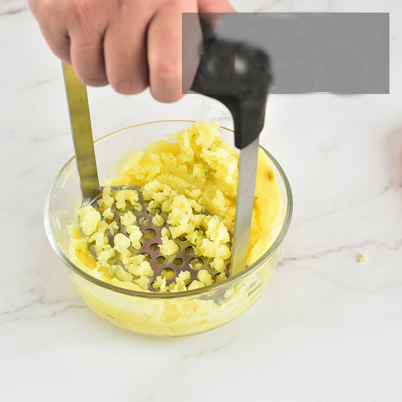 Stainless Steel Potato Masher Manual Potato Press Household Masher Food Supplement Masher Potato Masher Tool