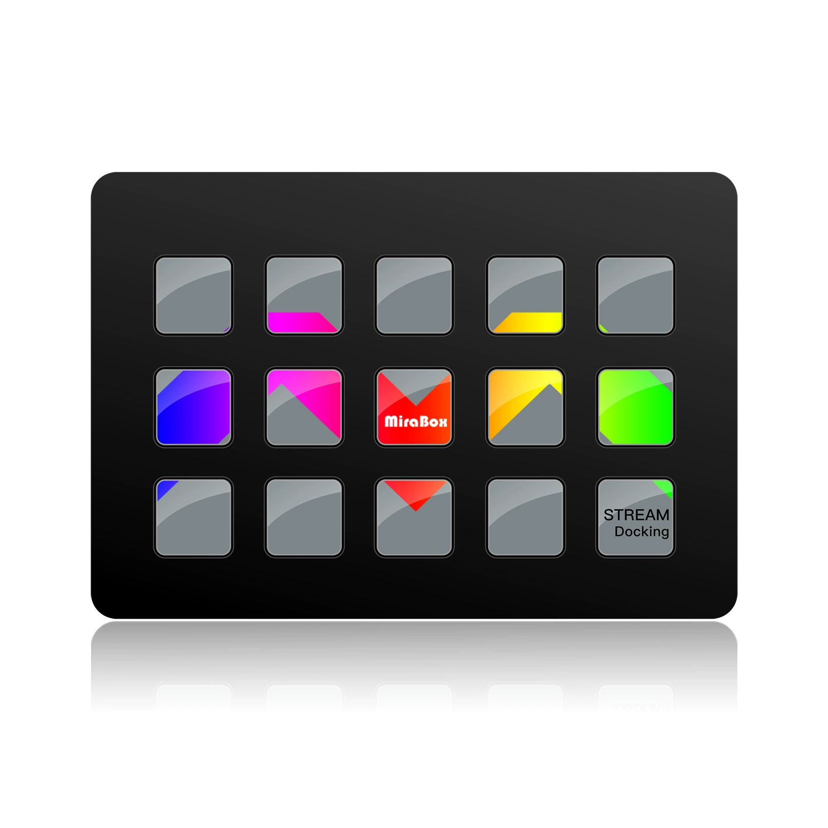 Программируемая клавиатура Stream DECK с быстрыми макро 15 клавиш LCD визуальная клавиатура руководство по трансляциям