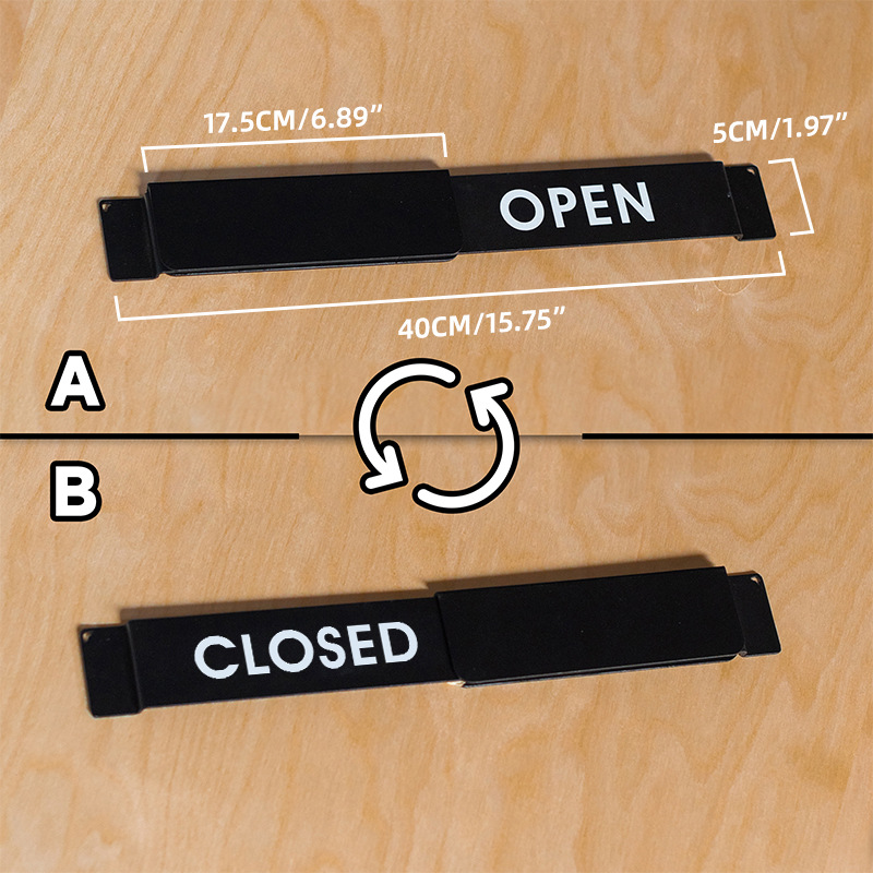 【검은색】열림 닫힘