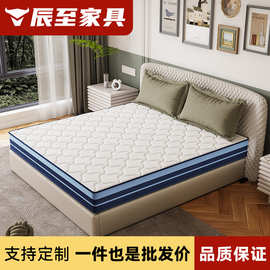 辰至家具席梦思床垫厚20cm五星级酒店弹簧乳胶软硬家用定制