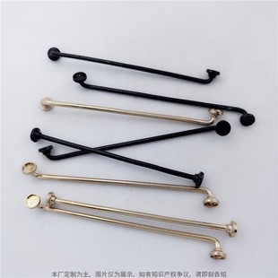 Tram Model Stick Hardware Connector Stick Shaft Transmission Shaft Iron Shaft DIY Toy Accessories Factory