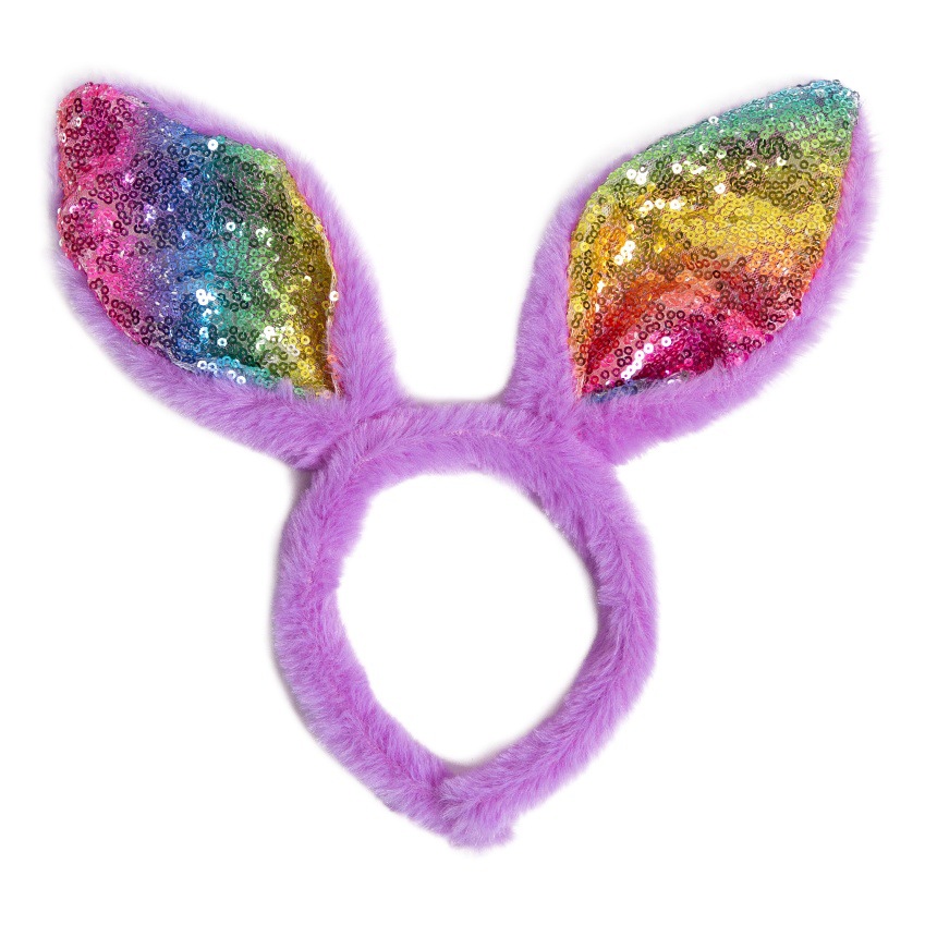 2026 transfronterizo nuevo festival de Pascua de conejo de peluche orejas de cabello broche de cabello cumpleaños espectáculo accesorios de vestuario