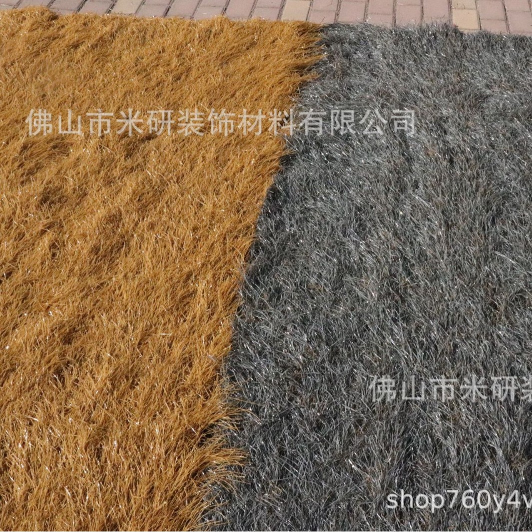 屋根装飾用カーペット型人工茅葺き、偽茅葺き、人工藁、プラスチック茅葺き、公園の涼亭に使用可能、防水