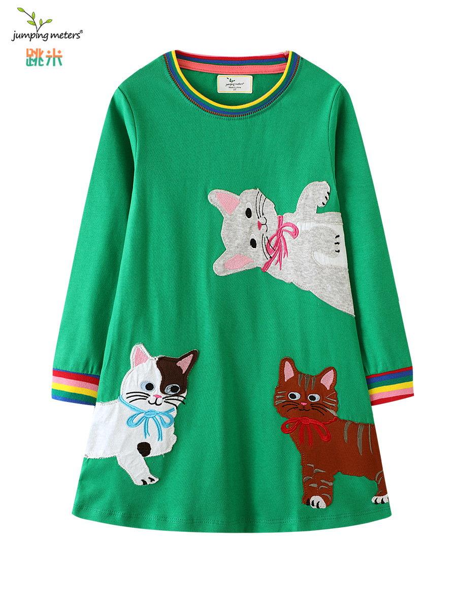 Ropa para niños Primavera y otoño Vestido de princesa elegante para niños de manga larga para niños Vestido para niños europeos y americanos Fábrica de ropa para niños Generación al por mayor