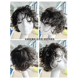 真发假发;假发长卷发;长直发假发