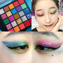 25色舞台妝眼影幼兒演出亮晶晶閃粉珠光眼影盤彩妝組合兒童化妝品
