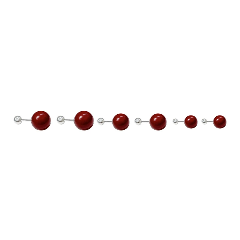 Серьги, cinnabar, высококачественный стиль