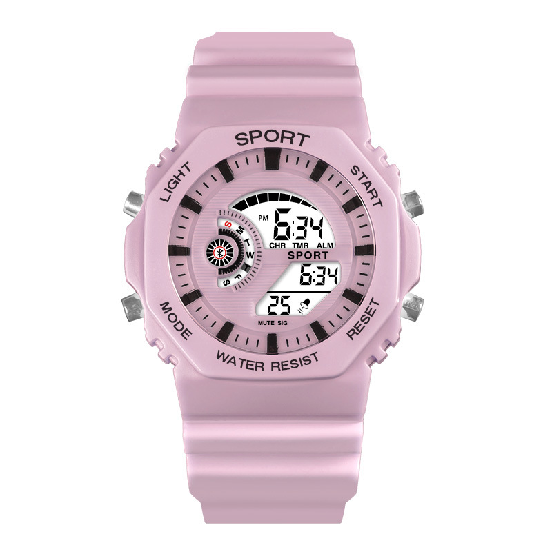 Estudiante de moda multi-función luminosa alarma reloj electrónico reloj hombres y mujeres moda deportes al aire libre reloj electrónico fábrica al por mayor