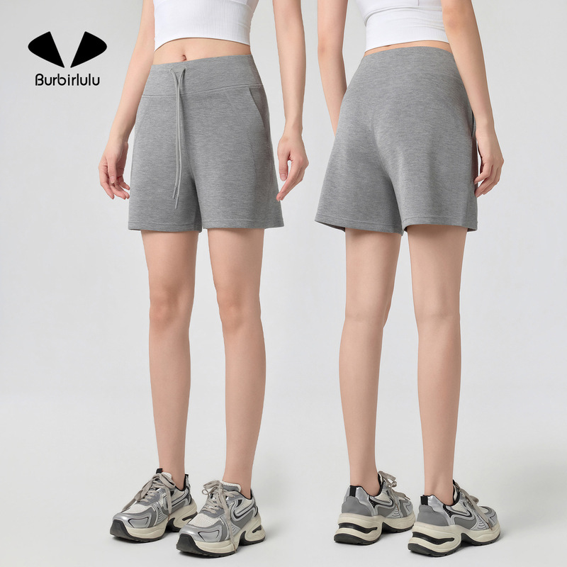 Summer Curvy Casual Sports Shorts for Women, Air Layer Drawstring Outdoor Three-Quarter Straight Slim Fit Loose Cloud Feel Shorts Summer Curvy Casual Sports Shorts for Women, Air Layer Drawstring Outdoor Three-Quarter Straight Slim Fit Loose Cloud Feel Shorts