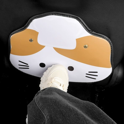 Rear Seat Protective Pad, Chair back anti-kick pad