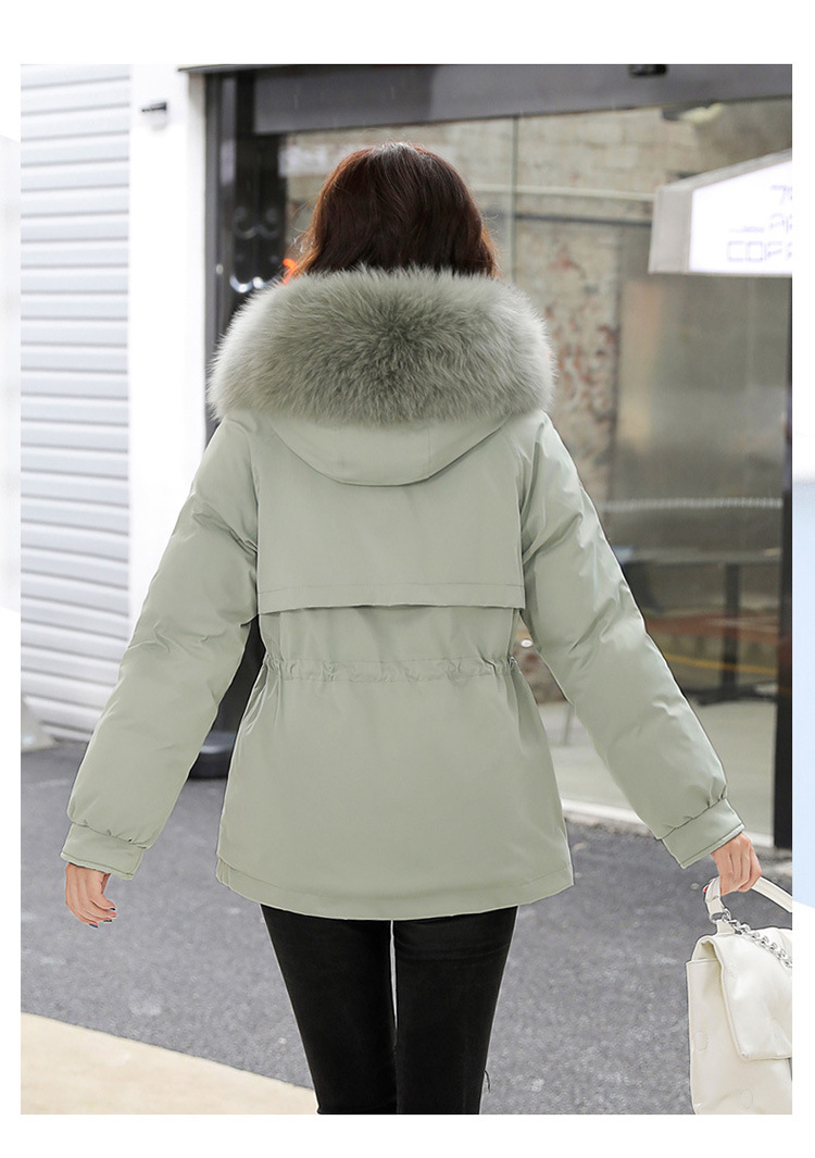 Damen Wintermantel Elegant Und Warm Einfarbig Für Den Winter_voghion.com