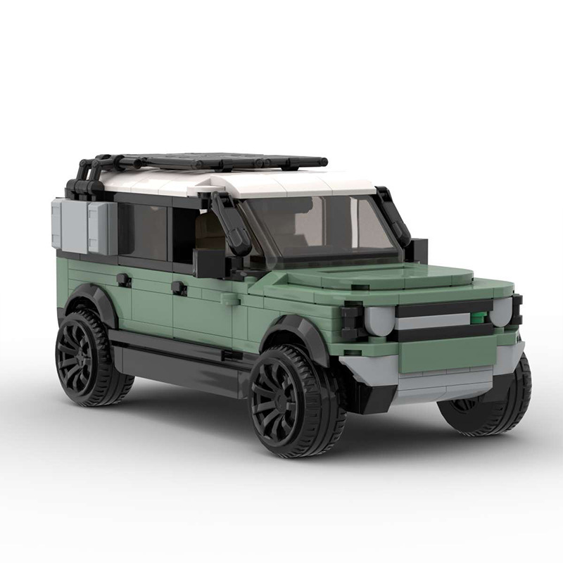 MOC building blocks compatible with Lego 84269 Land Rover guard 110 P400 SUV speed series Assembly