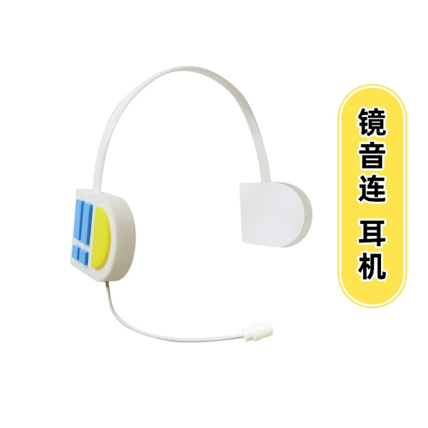 Mirror sound headset