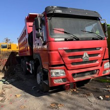 出口二手渣土运输车 豪沃自卸车 翻斗自卸车2020报价