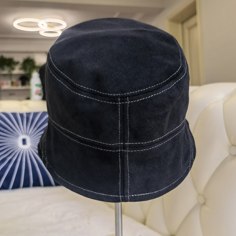 Instagram Wind~Bucket Covering Fisherman Women's Korean Edition Showing Face Small Net Red Bucket Self closing Hat_voghion.com