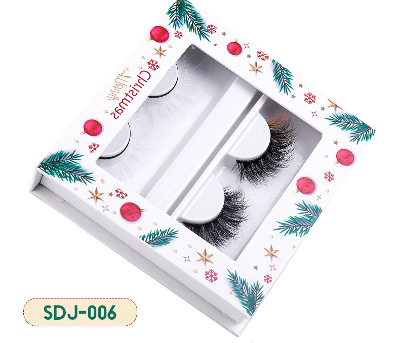 Casual Vacation Multicolor Imitation Mink False Eyelashes 1 Piece display picture 4