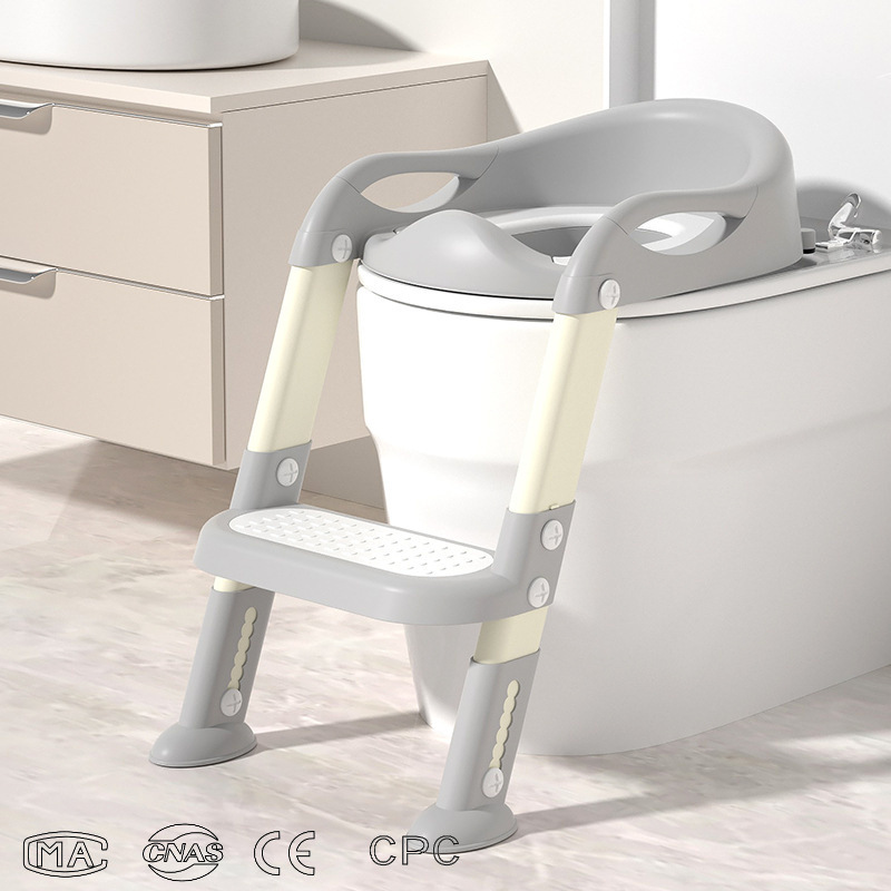 Children's Toilet Seat Staircase Boy Pee Potty Ring Female Baby Special Baby Foldableing Step Foot Stool