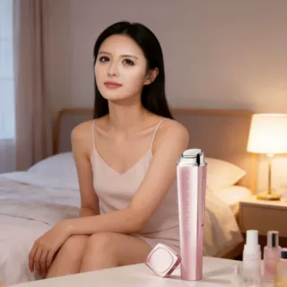 微电流眼部美容仪器眼周按摩仪微电流EMS超声美眼仪专用熨斗仪器