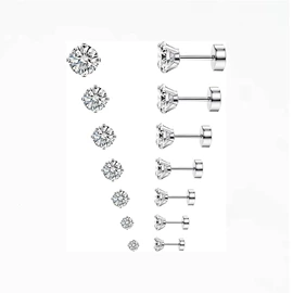 耳钉;耳环;其他穿刺饰品